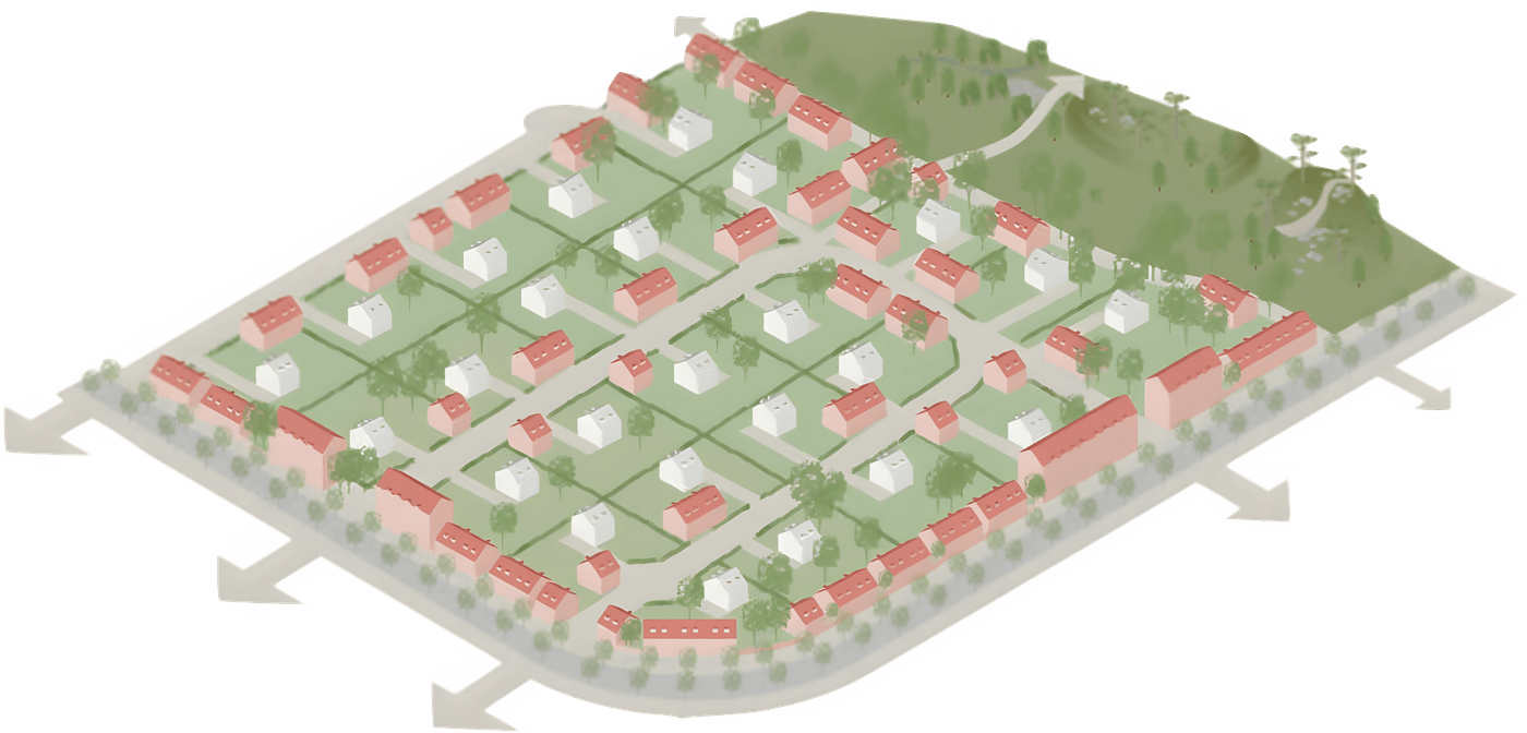 Trädgårdsstad – efter förtätning